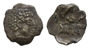 South Arabia. Himyar, Dhamarali Yuhabirr AR Fraction.