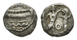 Phoenicia, Sidon AR 1/16 Shekel.