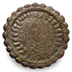 Anglo-Saxon Bronze Nummular Brooch