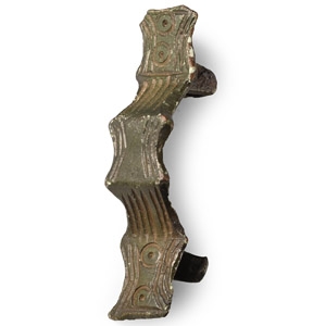 Anglo-Saxon Bronze Ansate Brooch