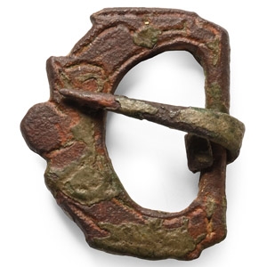 Anglo-Scandinavian Viking Bronze Buckle