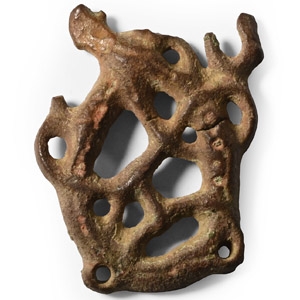 Anglo-Scandinavian Viking Bronze Urnes Mount