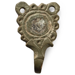 Anglo-Saxon Bronze Hook Fastener