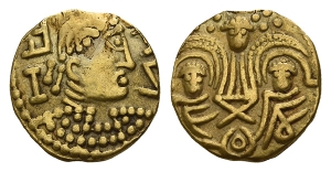 Anglo-Saxon. Post Crondall AV Thrymsa-Shilling.