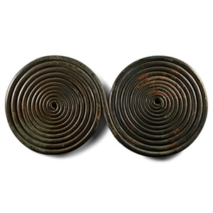 Large Bronze Age Spectacle Brooch