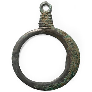 Bronze Age Cresent Moon Pendant