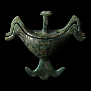 Greek Macedonian Bronze Pyxis