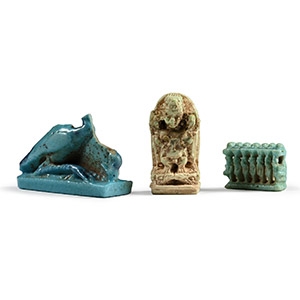 Egyptian Faience Amulet Collection