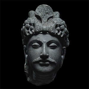 The Kelton Gandharan Head of a Bodhisattva
