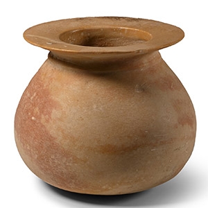 Mesopotamian Bulbous Marble Vase