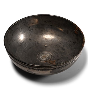 Roman Tinned Bronze Bowl