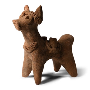 Amorite Terracotta Saddled Animal