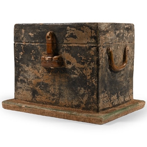 Chinese Ming Glazed Model Chest