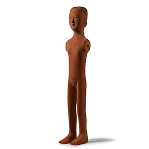 Chinese Han Ceramic Stick Figure