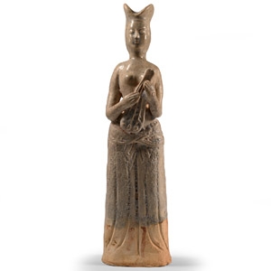 Chinese Song Glazed Musician Figure
