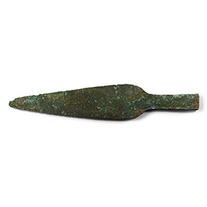 Western Asiatic Integral Hilted Bronze Short Sword
