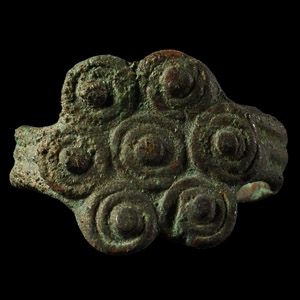 Western Asiatic Bronze Ring with Geometric Circles