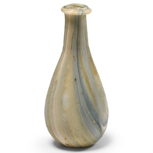 Roman Colour-Banded Mosaic Glass Bottle
