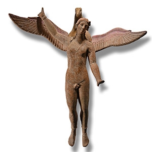 Greek Terracotta Figure of Ganymede