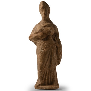 Greek Terracotta Goddess Figure