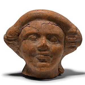 Hellenistic Terracotta Head of a Woman