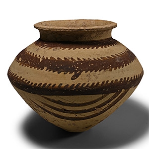 Tell Halaf Terracotta Painted Vessel