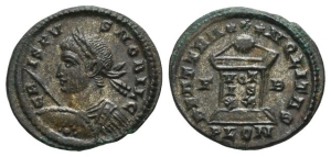 Crispus, as Caesar BI Nummus.