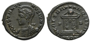 Constantine II, as Caesar BI Nummus.