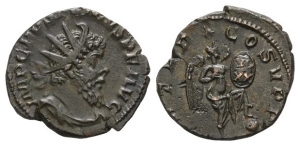 Postumus, Romano-Gallic Emperor BI Antoninianus.