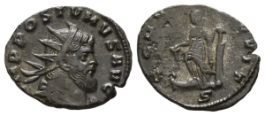 Aureolus, Romano-Gallic Usurper BI Antoninianus.