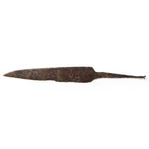 Medieval Iron Single-Edged Dagger