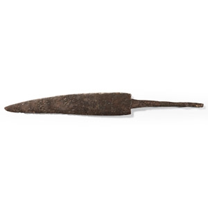 Medieval Iron Single-Edged Knife