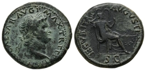 Nero AE Dupondius.