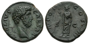 Aelius, Caesar AE As.