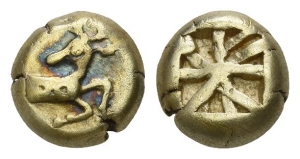 Ionia, Ephesos. Phanes EL Hekte - 1/6 Stater.