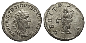 Trajan Decius AR Antoninianus.
