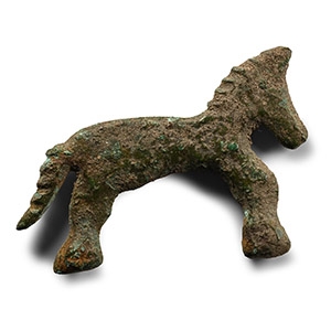 Roman Bronze Horse Figure