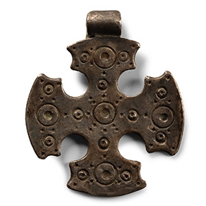 Viking Age Silver Cross Pendant