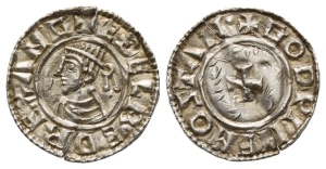 Anglo-Saxon, Kings of All England. Aethelred II AR Penny.