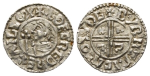 Anglo-Saxon, Kings of All England. Aethelred II AR Penny.