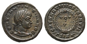 Constantine II, as Caesar BI Nummus.