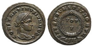 Constantine II, as Caesar BI Nummus.