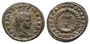 Constantine II, as Caesar BI Nummus.