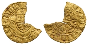 England. York, Edward IV AV Quarter Ryal.