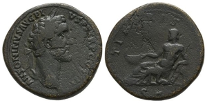 Antoninus Pius AE Sestertius.