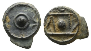 Celtic Britannia. Cantiaci, Thames Nipples Cast Potin.