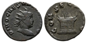 Divus Valerian II BI Antoninianus.