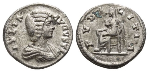 Julia Domna, Augusta AR Denarius.