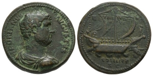 Hadrian AE Paduan Sestertius.