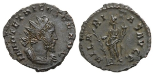 Tetricus I, Romano-Gallic Emperor, BI Antoninianus.